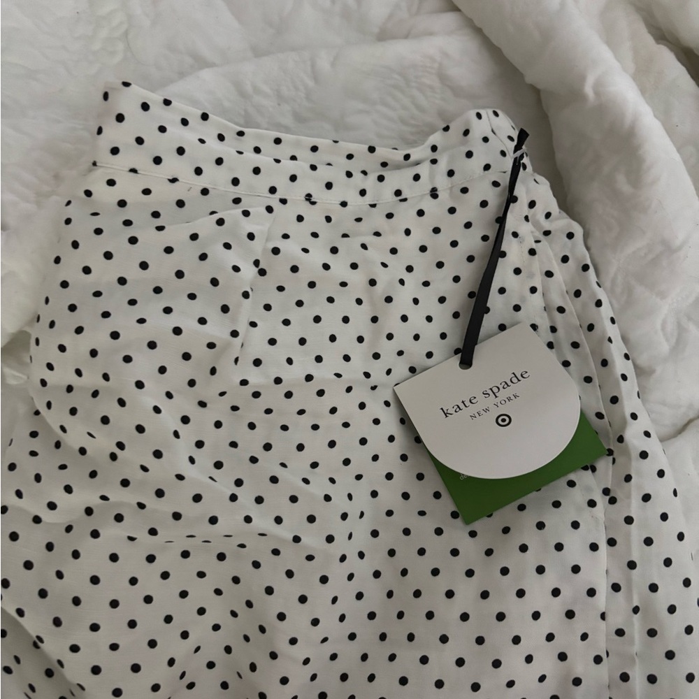 Kate Spade White Polka Dot Shorts